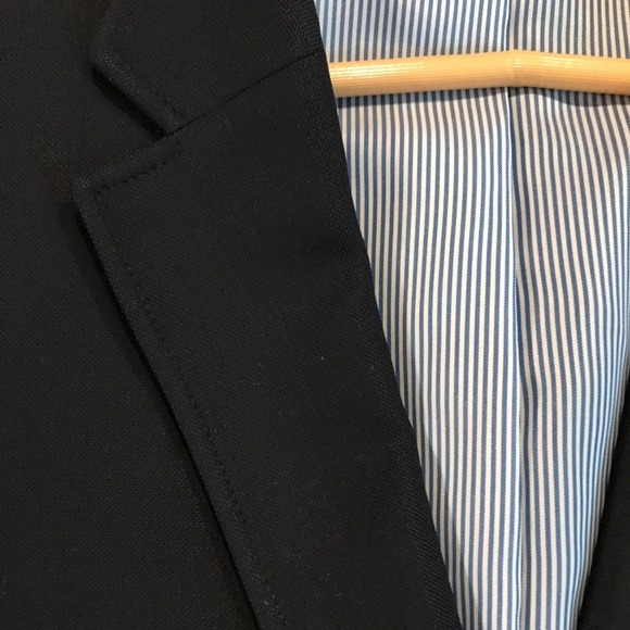 Tommy Hilfiger Wool Navy  Blazer Brass Buttons 44L - Picture 5 of 6